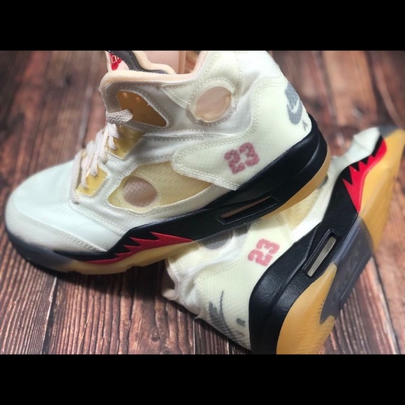 jordan 5 off white draw